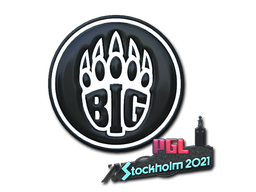 Sticker | BIG (Foil) | Stockholm 2021