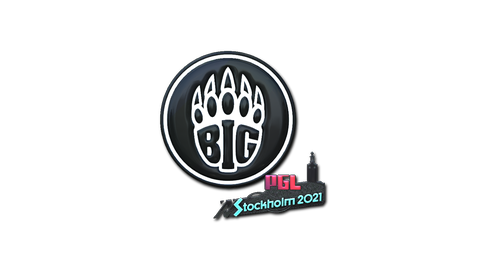 Sticker | BIG (Foil) | Stockholm 2021