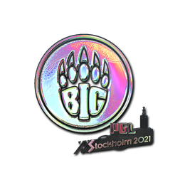 Sticker | BIG (Holo) | Stockholm 2021