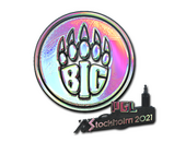 Sticker | BIG (Holo) | Stockholm 2021