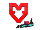 Sticker | MOUZ | Stockholm 2021