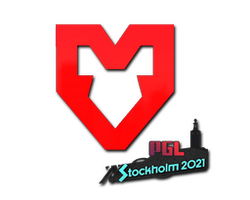 Sticker | MOUZ | Stockholm 2021