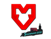 Sticker | MOUZ (Foil) | Stockholm 2021