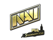 Sticker | Natus Vincere (Gold) | Stockholm 2021