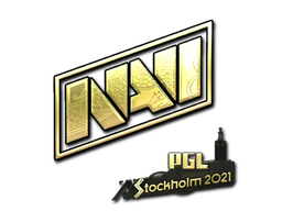 Sticker | Natus Vincere (Gold) | Stockholm 2021