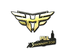 Sticker | Heroic (Gold) | Stockholm 2021/20fx20