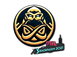 Primary image of skin Sticker | ENCE (Foil) | Stockholm 2021