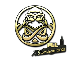 Sticker | ENCE (Gold) | Stockholm 2021