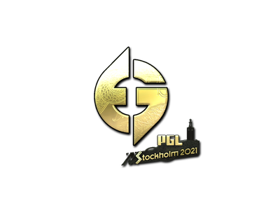 Aufkleber | Evil Geniuses (Gold) | Stockholm 2021