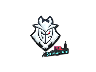 Naklejka | G2 Esports (foliowana) | Sztokholm 2021
