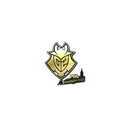 Sticker | G2 Esports (Gold) | Stockholm 2021