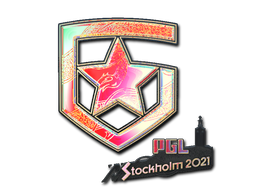 Primary image of skin Sticker | Gambit Gaming (Holo) | Stockholm 2021