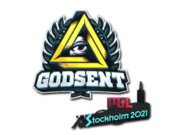 Sticker | GODSENT (Foil) | Stockholm 2021 image