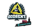 Sticker | GODSENT (Foil) | Stockholm 2021