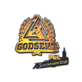 Sticker | GODSENT (Holo) | Stockholm 2021