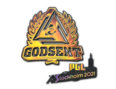 Sticker | GODSENT (Holo) | Stockholm 2021