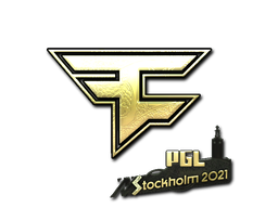 Sticker | FaZe Clan (Gold) | Stockholm 2021