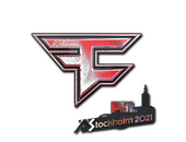 Sticker | FaZe Clan (Holo) | Stockholm 2021