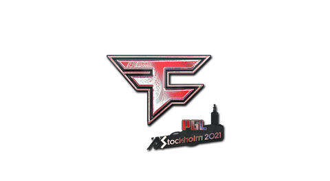 Sticker | FaZe Clan (Holo) | Stockholm 2021