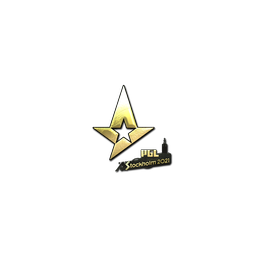 Sticker | Astralis (Gold) | Stockholm 2021