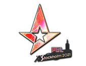 Sticker | Astralis (Holo) | Stockholm 2021