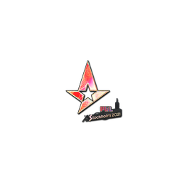 Sticker | Astralis (Holo) | Stockholm 2021