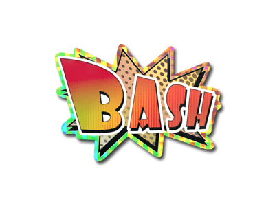 Sticker | Bash (holo)