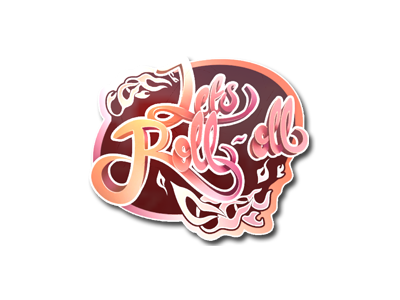 Sticker | Let's Roll-oll