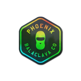 Sticker | Phoenix Balaclava Co. (Holo)