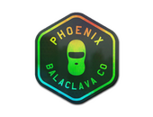 Sticker | Phoenix Balaclava Co. (Holo)