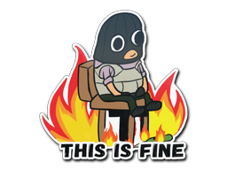 Sticker | This Is Fine (T)/20fx20