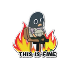 Sticker | This Is Fine (T)