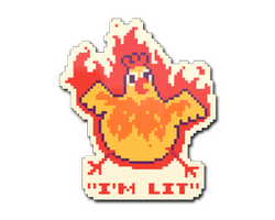Sticker | I'm Lit
