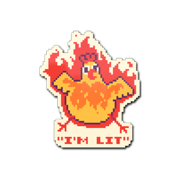 Sticker | I'm Lit