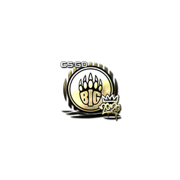 free cs2 skins Sticker | BIG (Gold) | 2020 RMR