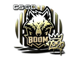 Sticker | Boom (Gold) | 2020 RMR/20fx20