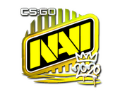 Наклейка | Natus Vincere (металлическая) | РМР-2020