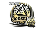 Sticker | GODSENT (Gold) | 2020 RMR