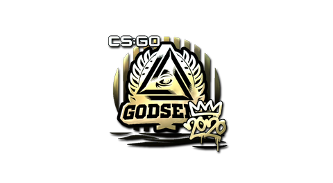 Sticker | GODSENT (Gold) | 2020 RMR