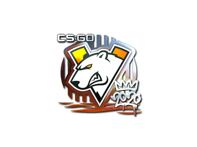 Наклейка | Virtus.pro (металлическая) | РМР-2020