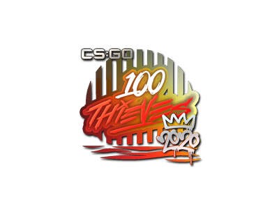 Sticker | 100 Thieves | 2020 RMR