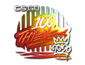 Sticker | 100 Thieves (Foil) | 2020 RMR