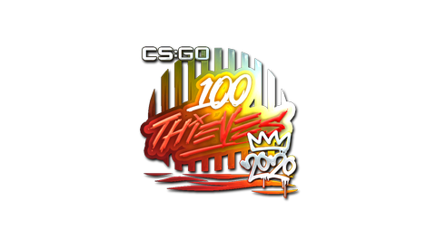 Sticker | 100 Thieves (Foil) | 2020 RMR