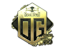 Sticker | OG (Gold) | Rio 2022