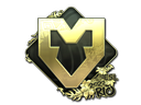 Sticker | MOUZ (Gold) | Rio 2022