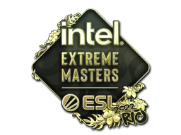 Sticker | IEM (Gold) | Rio 2022