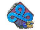 Sticker | Cloud9 (Glitter) | Rio 2022