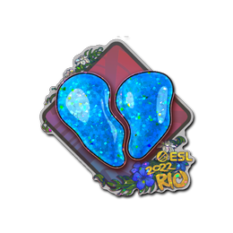 00 Nation (Glitter)  Rio 2022 Sticker - CS2 Stash