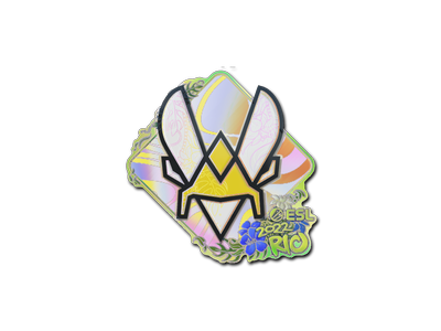 Naklejka | Vitality (holograficzna) | Rio 2022