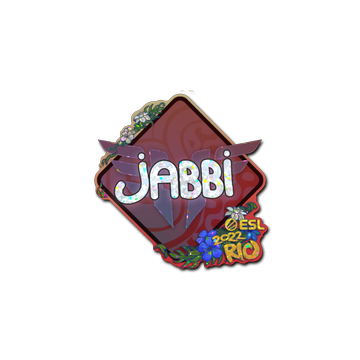 Sticker | jabbi (Glitter) | Rio 2022